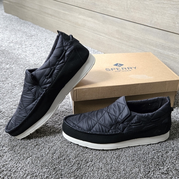 Sperry Men's Moc-Sider Nylon Loafers NEW size 10.5 - Picture 1 of 12